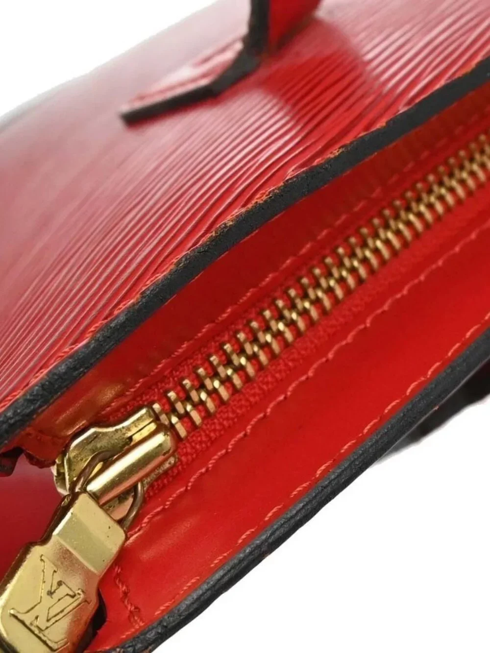 Louis Vuitton Red Epi Saint Jacques Tote Handbag M52277